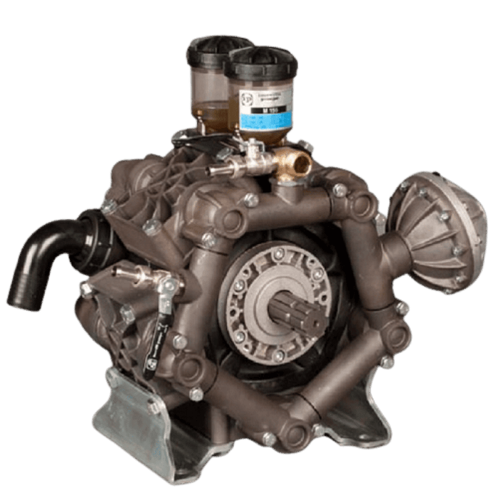 M155 Orchard-Farm-Chemcal-spraying-application-Imovilli-M155-Pump-high-pres ...