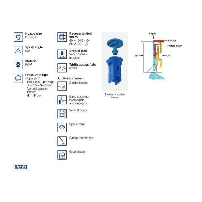 Find where to buy off centre low drift spray nozzles